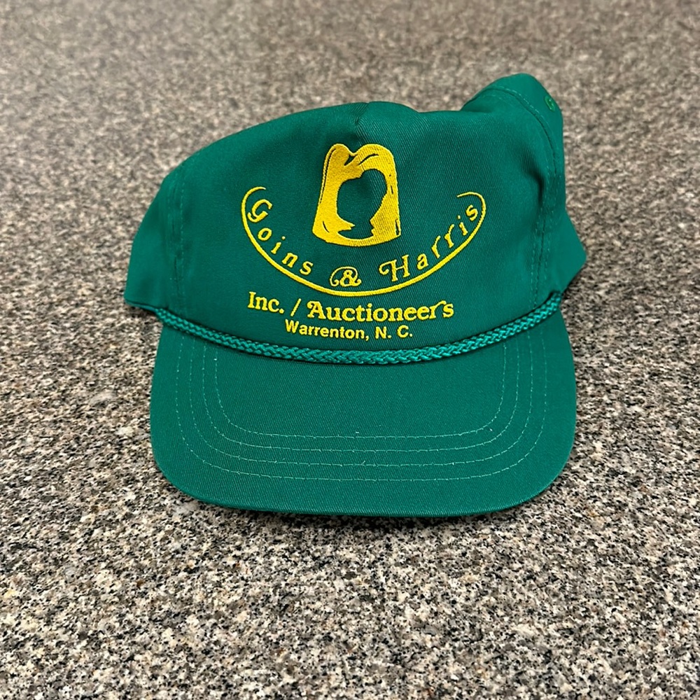 Vtg Hat Auctioneers Made In Usa